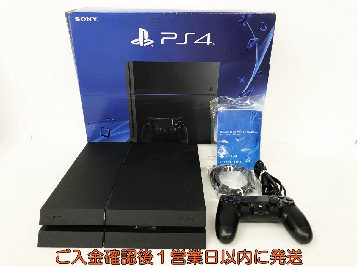 【1円】PS4 本体 セット 500GB ブラック SONY PlayStation4 CUH-1200A 初期化済 未検品ジャンク FW8.52 DC05-536jy/G4