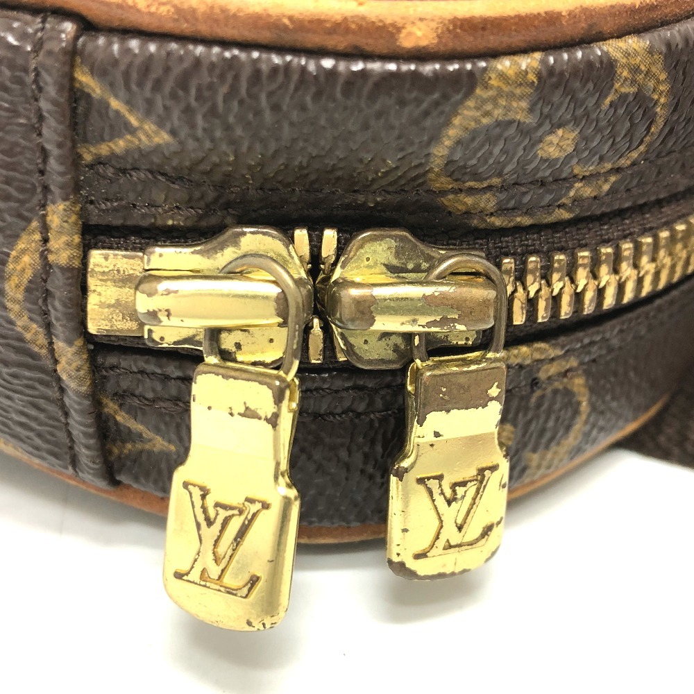 LOUIS VUITTON ルイヴィトン M51870 モノグラム ポシェット ガンジュ カバン ショルダーバッグ モノグラムキャンバス ブラウン_画像7