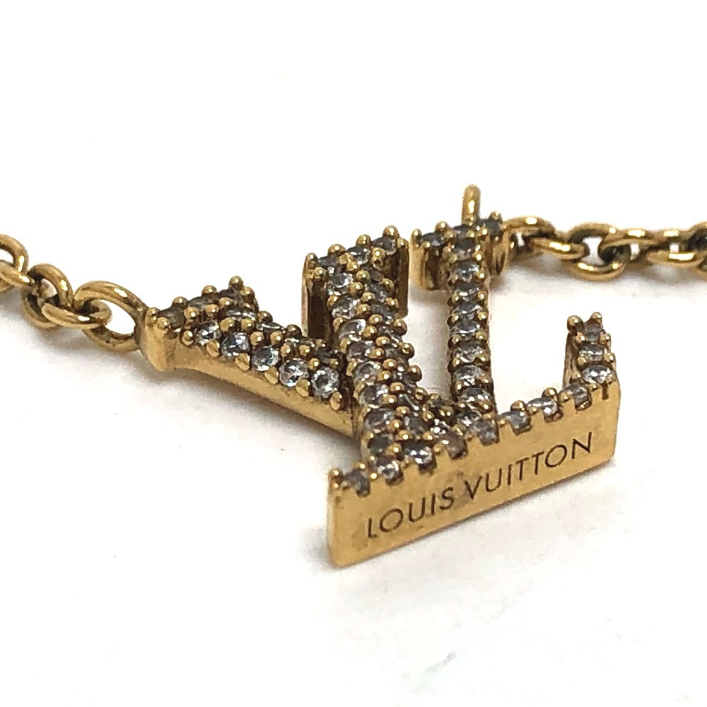 LOUIS VUITTON ルイヴィトン M00596 コリエ LV アイコニック アクセサリー ネックレス GP ゴールド レディース【中古】_画像8