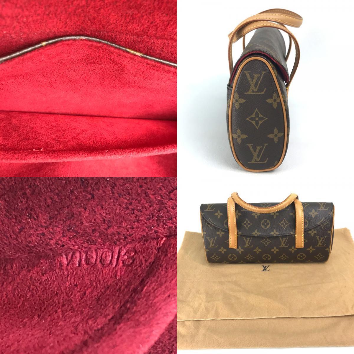 LOUIS VUITTON ルイヴィトン M51902 モノグラム ソナチネ ハンドバッグ レディース_画像10