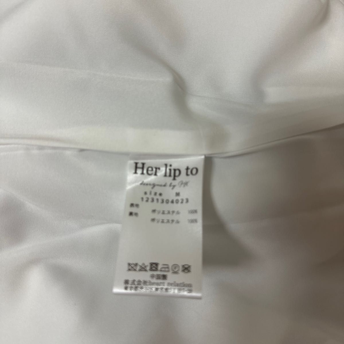 herlipto Lily Satin Volume Skirt Mサイズ|PayPayフリマ