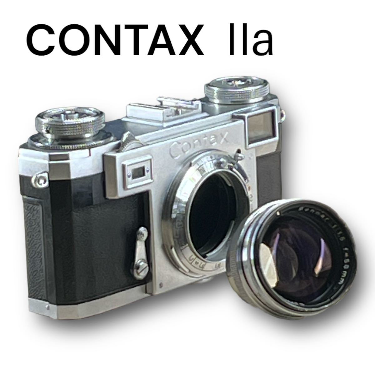 【Zeiss レンズ付属】コンタックス CONTAX 2a IIa おまけのレンズZeiss-Opton Sonnar 50mm F1.5付き_画像6