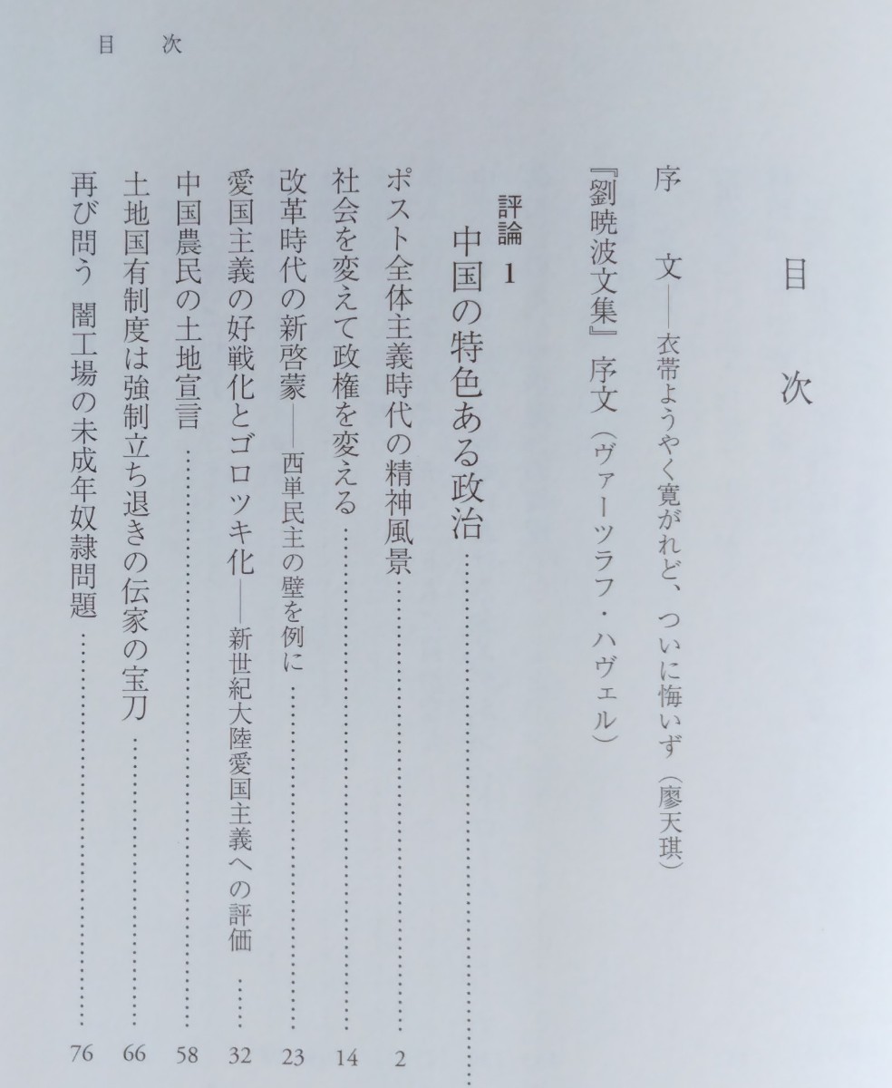 劉暁波文集『最後の審判を生き延びて』岩波書店　※検索用：中国,政治,詩人,ノーベル賞_画像8