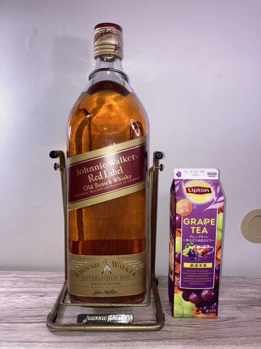 Yahoo!オークション - ジョニーウォーカー WHISKY REDLABEL ビッグボト