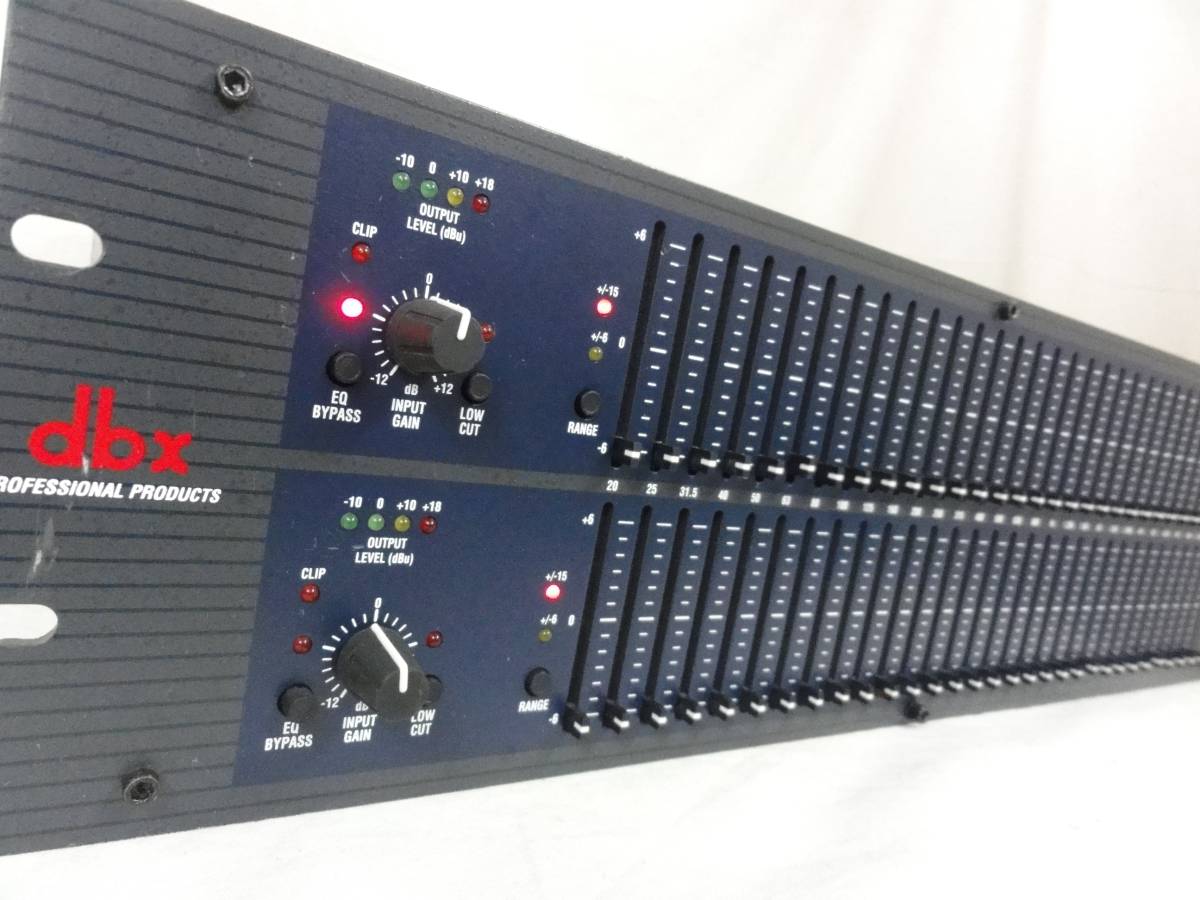  electrification OK dbx 1231 stereo 31 band graphic equalizer k6254