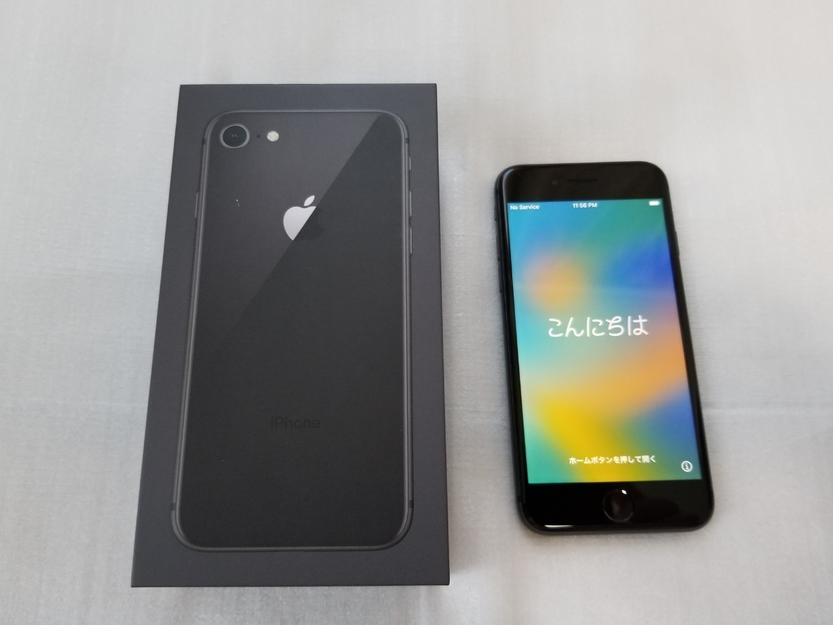 在庫あり】 8 iPhone Apple 64GB SIMフリー(SoftBank) MQ782J/A A1906