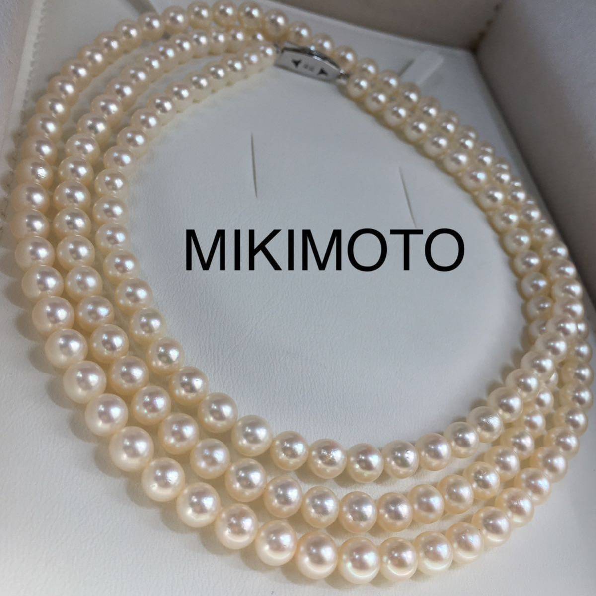 30％OFF】 MIKIMOTO ロング ネックレス 103cm あこや真珠 5.9-6.4mm