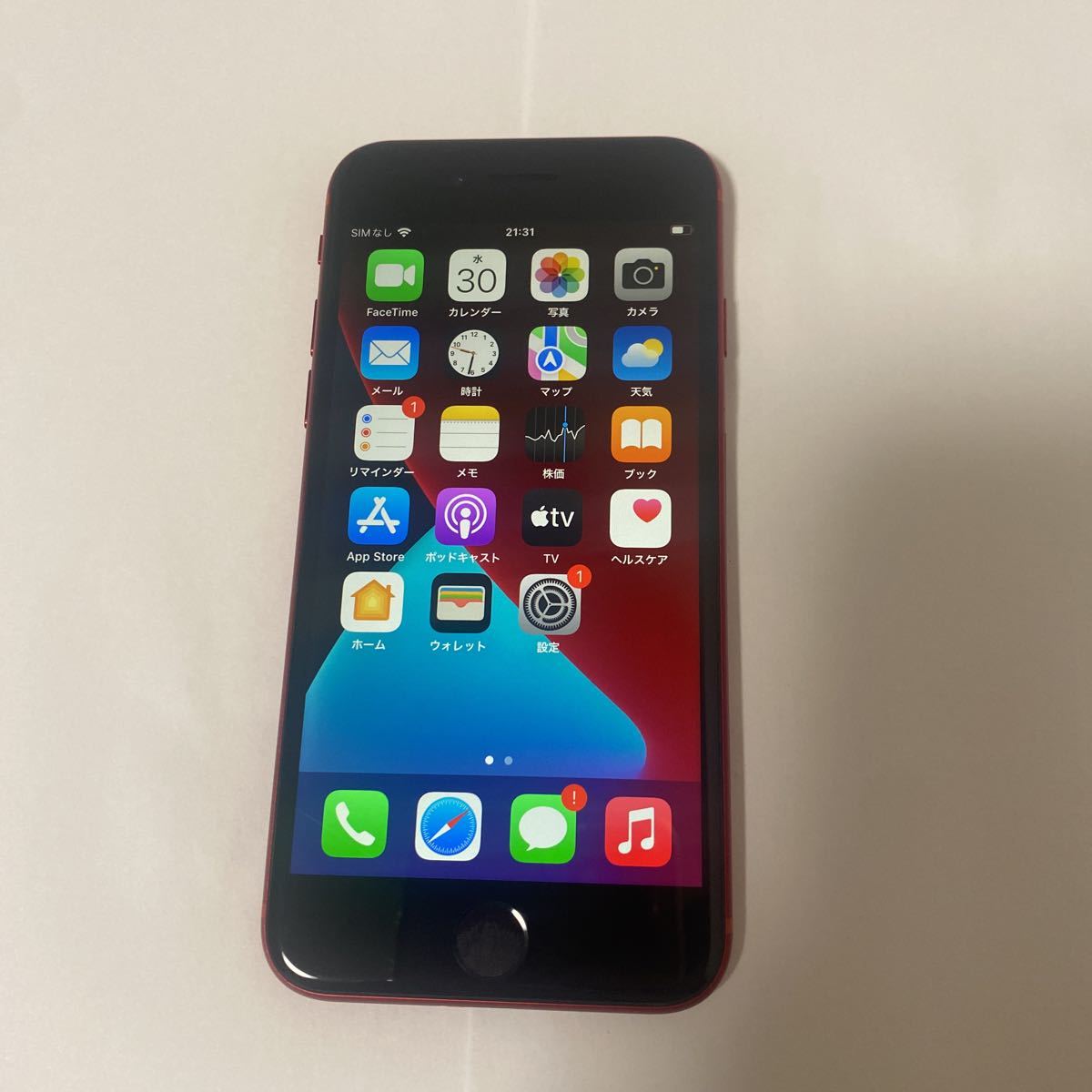 大流行中！ RED PRODUCT 64GB ８ iPhone 01 MRRY2J/A SIMロック解除