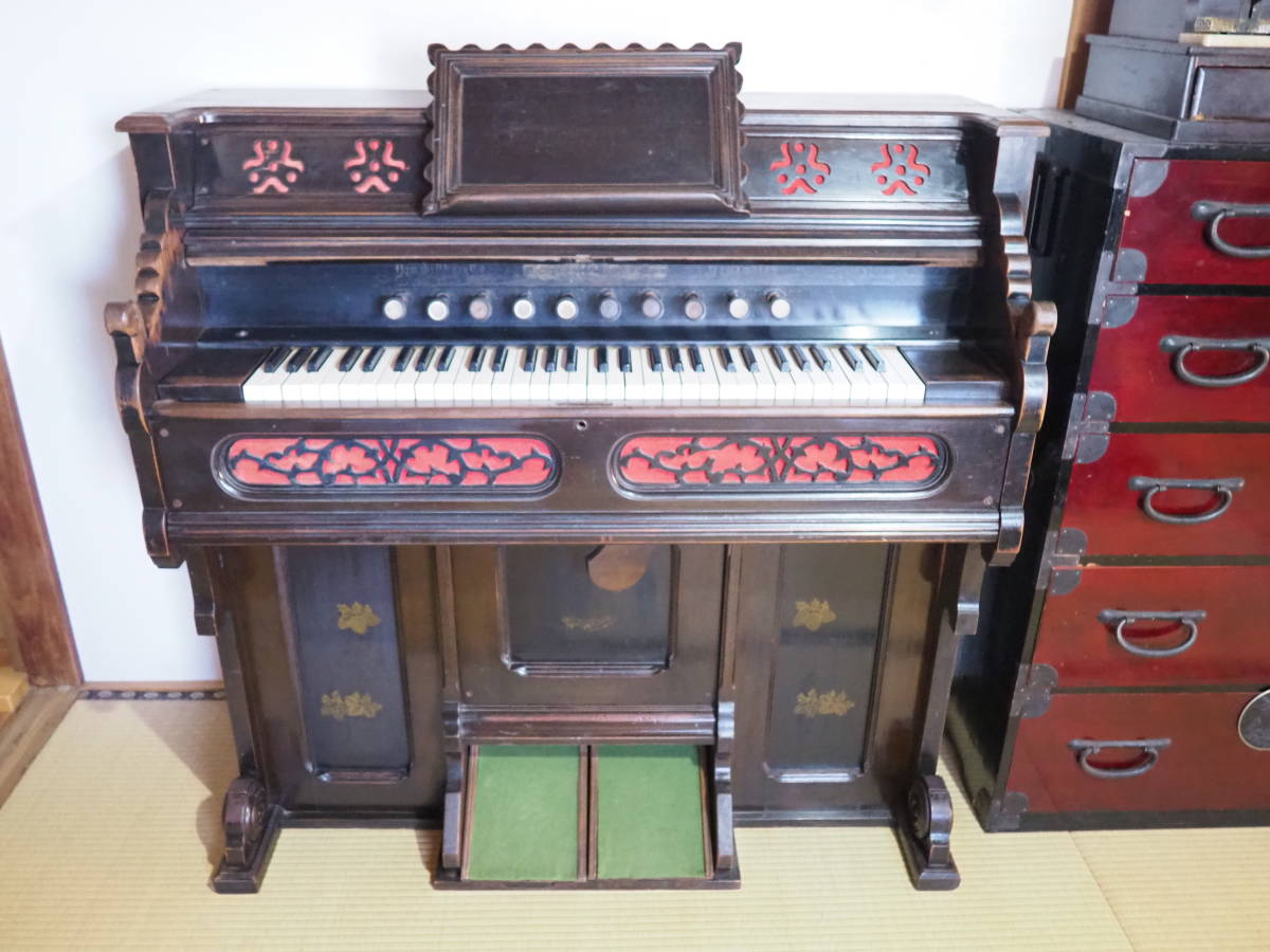 アンティーク 足踏みオルガン(インテリア) (ヤマハ YAMAHA アンティーク 足踏みオルガン(インテリア) (ヤマハ YAMAHA