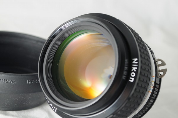 ☆極上美品☆ニコン Nikon Ai-S NIKKOR 50mm F1.2 フード付き/#2840 の