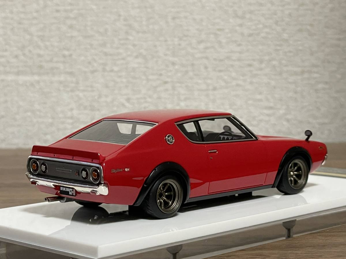 メイクアップ 1/43 日産 スカイライン 2000 GT-R KPGC110 ケンメリ