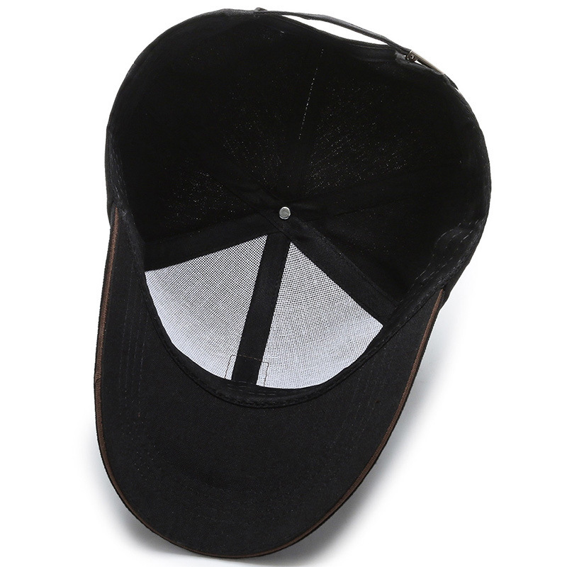 キャップ メンズ 帽子100%コットンUVカット 夏新品 99％紫外線対策 日焼け防止 野球帽 調整可能 男女兼用 ツバ長いキャップ-白の画像9