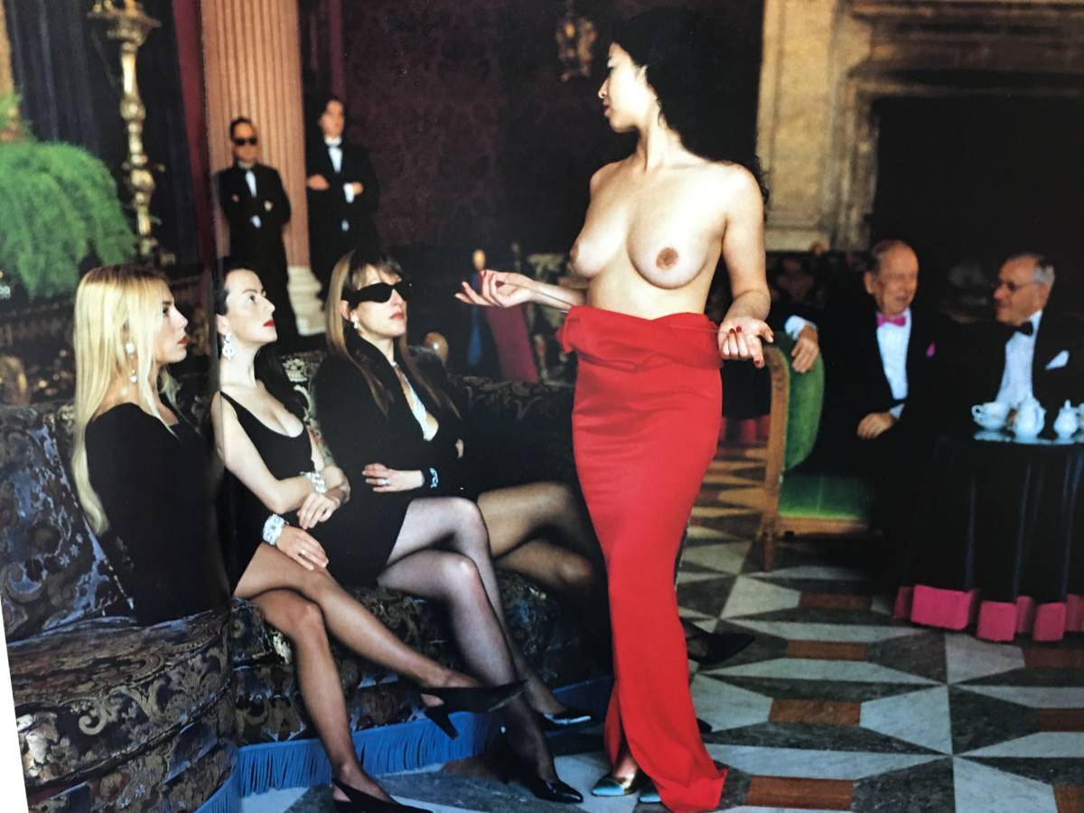 石田えり 写真集 罪 ヘルムートニュート 撮影 初版本 HELMUT NEWTON 講談社 1993 第一刷発行 裸婦 ヌード 古本 古書 中古本 雑誌 美品 珍品_画像9