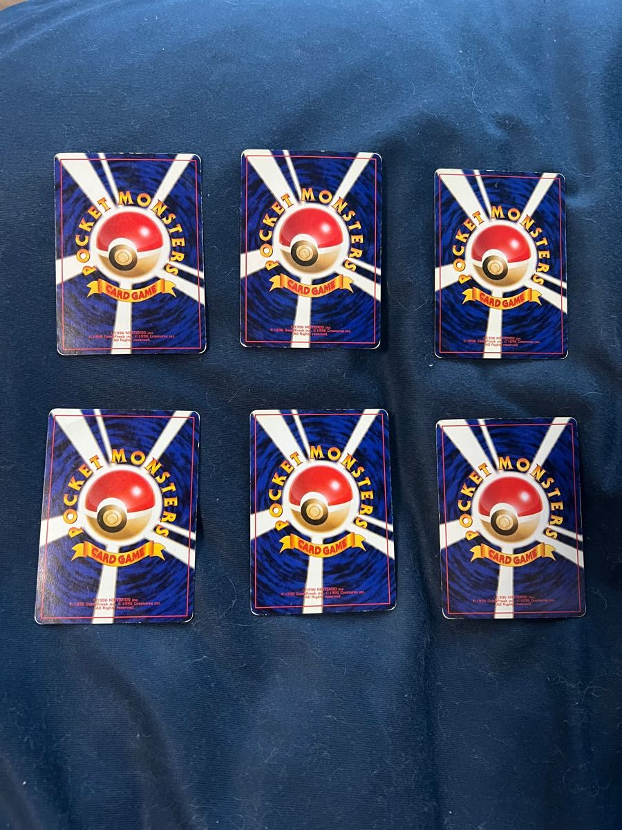 旧裏 サポートカード6枚セット ポケモンカード 旧裏面 ポケモン 旧裏 サポートカード6枚セット ポケモンカード 旧裏面 ポケモン