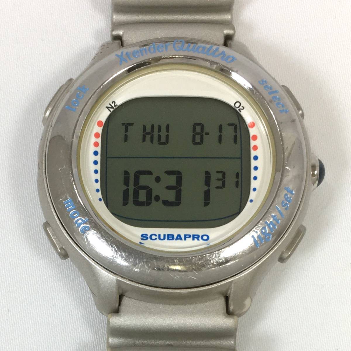 スキューバプロ DW40-4A10 エクステンダー クアトロ デジタル クオーツ