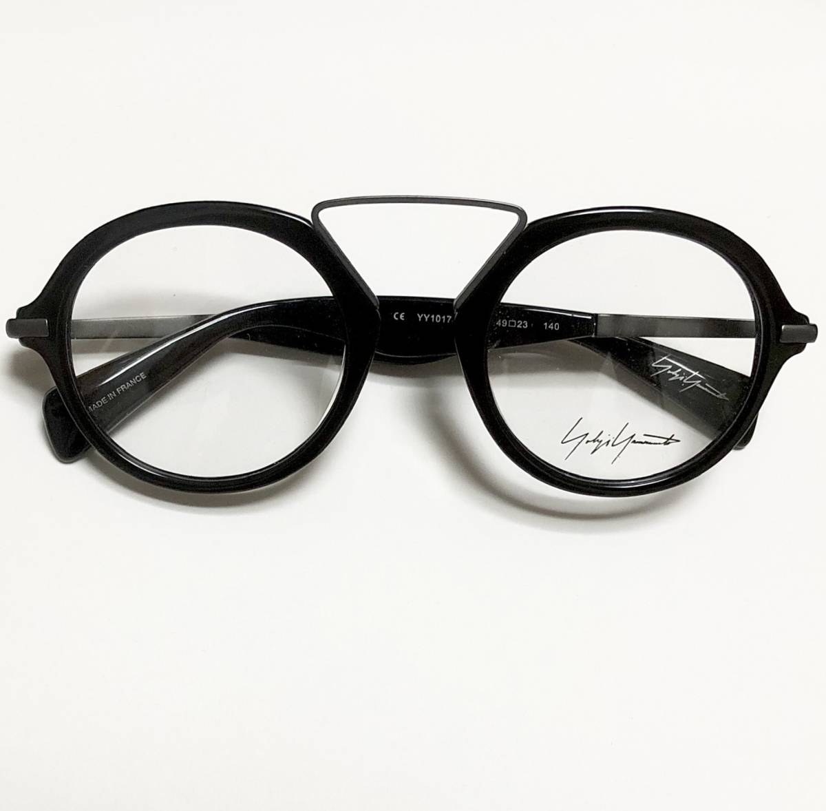 新品 Yohji Yamamoto ヨウジヤマモト 丸メガネ 純正ケース付き 日本ブランド フランス製 Frame France Y3_画像9