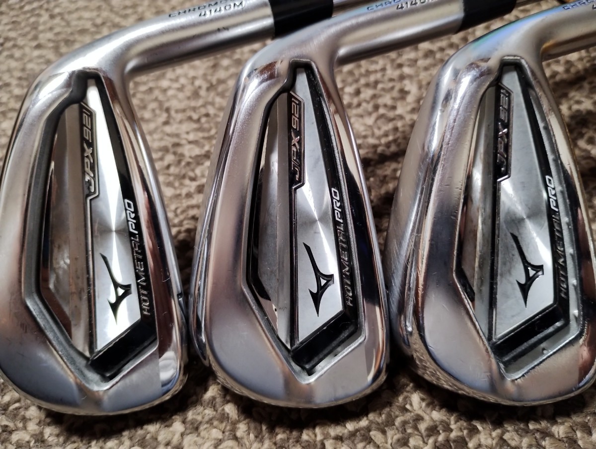 ☆MIZUNO ミズノ JPX921 HOT METAL PRO アイアン 6本組 No.6〜9,Pw,Gw