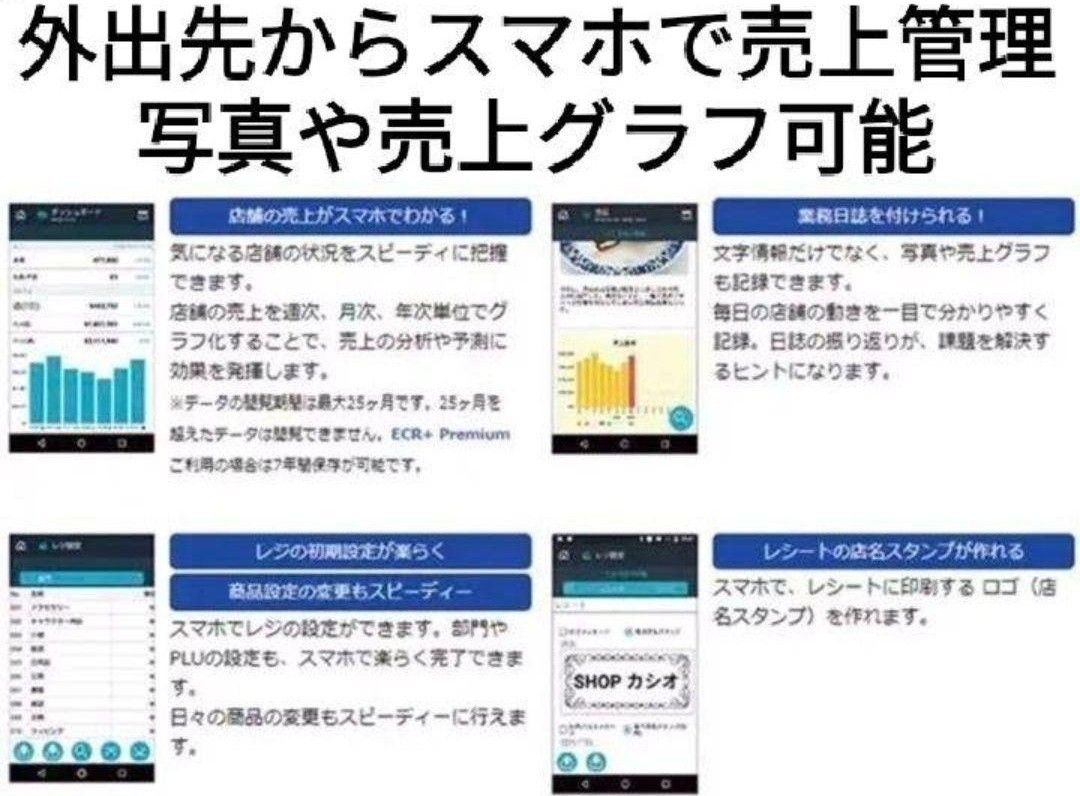 カシオレジスター SR-S4000 新品未開封品 最新機種 3 カシオ CASIO