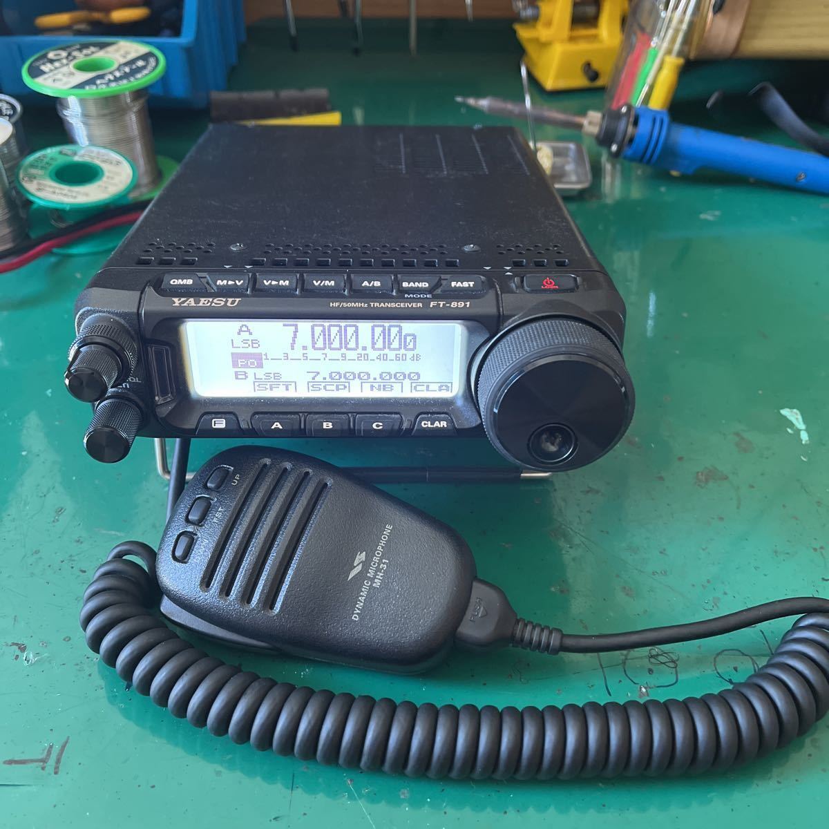 アマチュア無線　HF/50MHz ヤエス 八重洲無線　YAESU　FT-891 100W　中古美品　アイコム 無線機 ICOM ケンウッド  KENWOOD HFダイアモンド