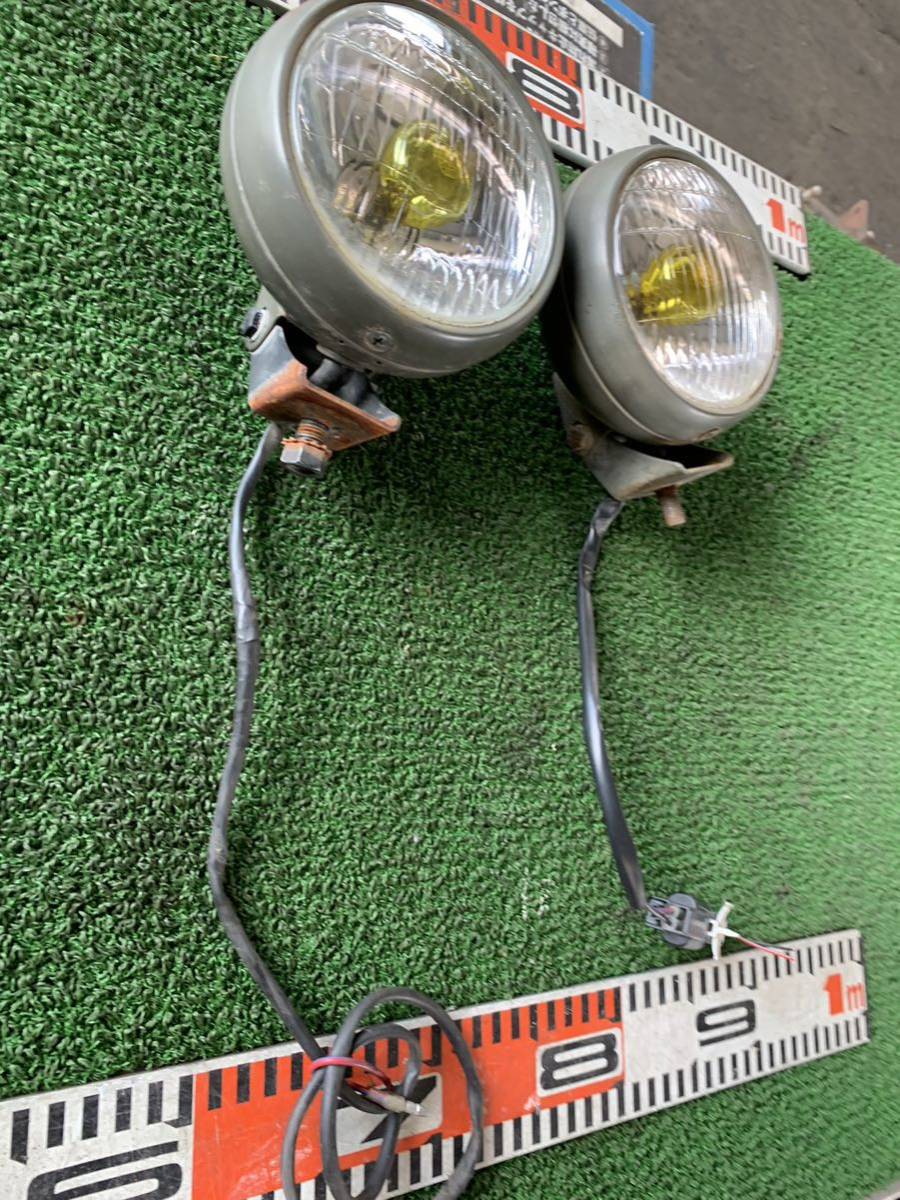 73 type small size truck Jeep Mitsubishi foglamp 2 piece set 