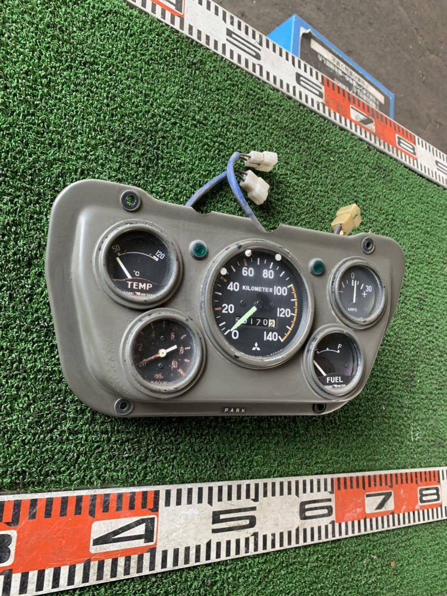  Mitsubishi Jeep original speed meter 73 type small size truck water temperature gage fuel total voltmeter oil pressure 