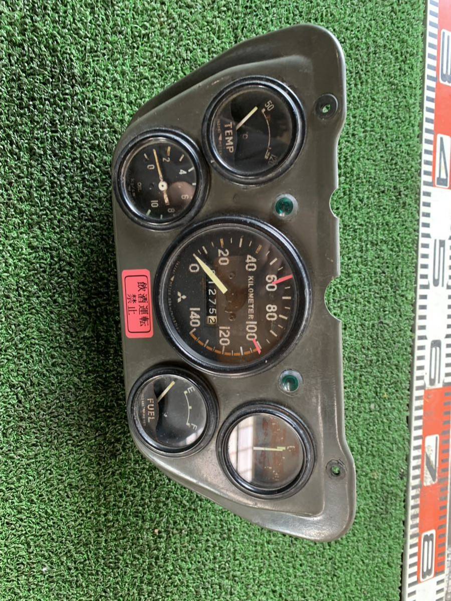  Mitsubishi Jeep original speed meter 73 type small size truck water temperature gage fuel total voltmeter oil pressure Junk 