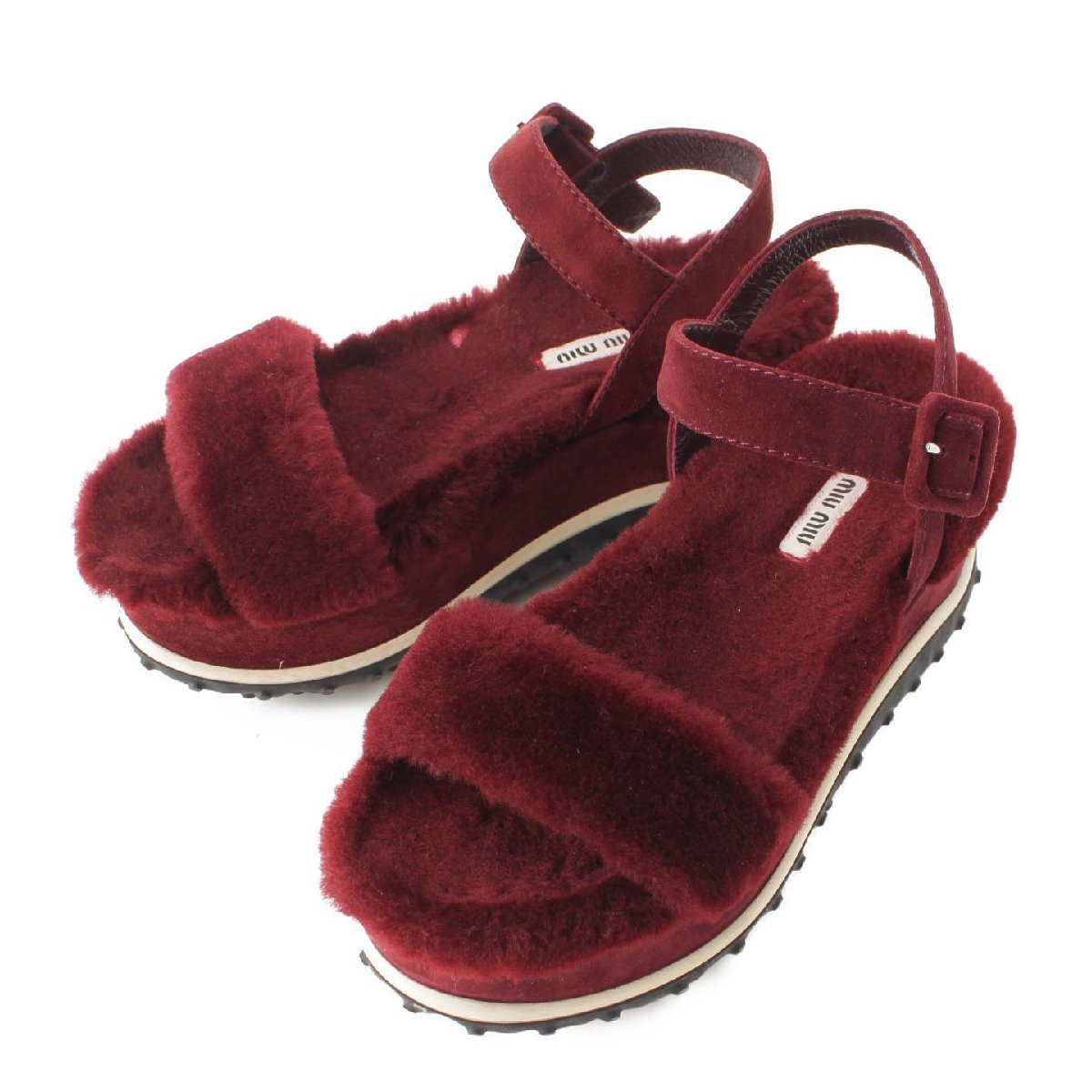 贅沢品 【ミュウミュウ】Miu Miu バックストラップ 【中古】【正規品