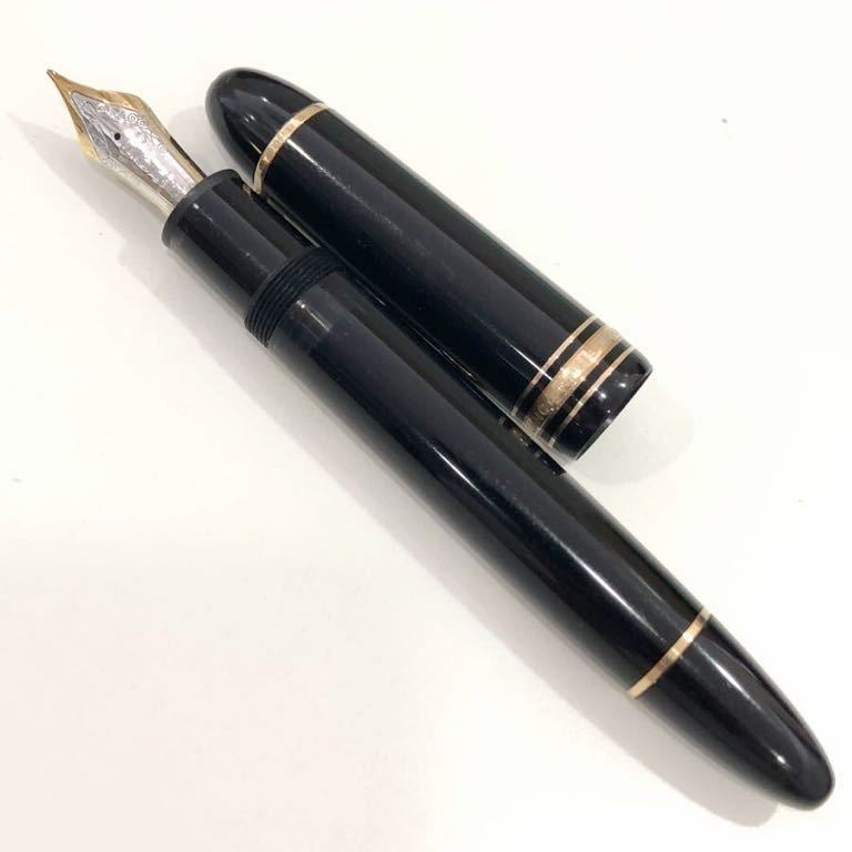 上品】 モンブラン MONTBLANC 筆記未確認 No.149 18Kゴールド ブラック