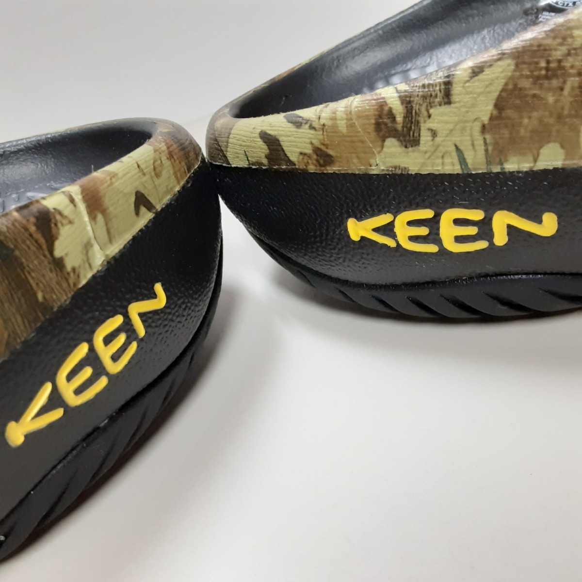 最値!新品!定価9680円!名作王道モデル!キーン【KEEN】ヨギ アーツ アウトドア クロッグ サンダル!希少廃盤!リアルツリーカモ!迷彩柄 26cm_画像6