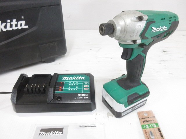 E265■マキタ / 14.4V 充電式 インパクトドライバー M695D / makita_画像1