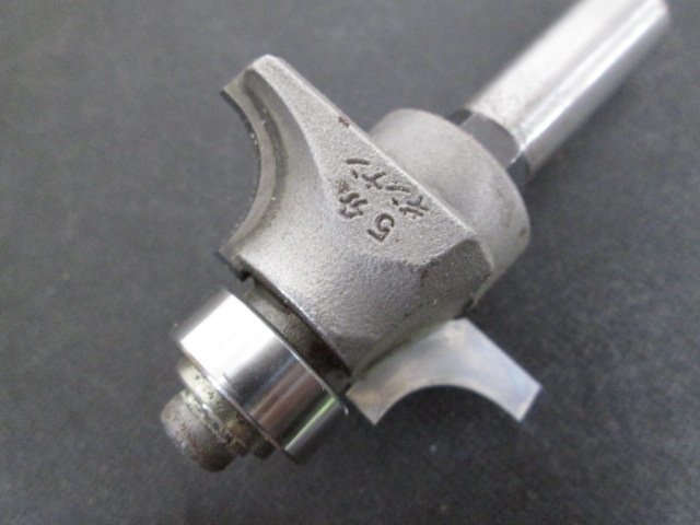 ア956■大日商 / ルーター用 コーナービッ ト超硬 ギンナン面 / 5分 / 軸径12mm / 銀杏面【全国発送OK】超美品_画像3