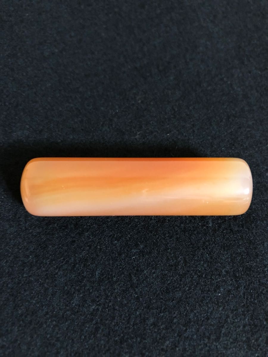 瑪瑙  オレンジアゲート  天然石 印材
