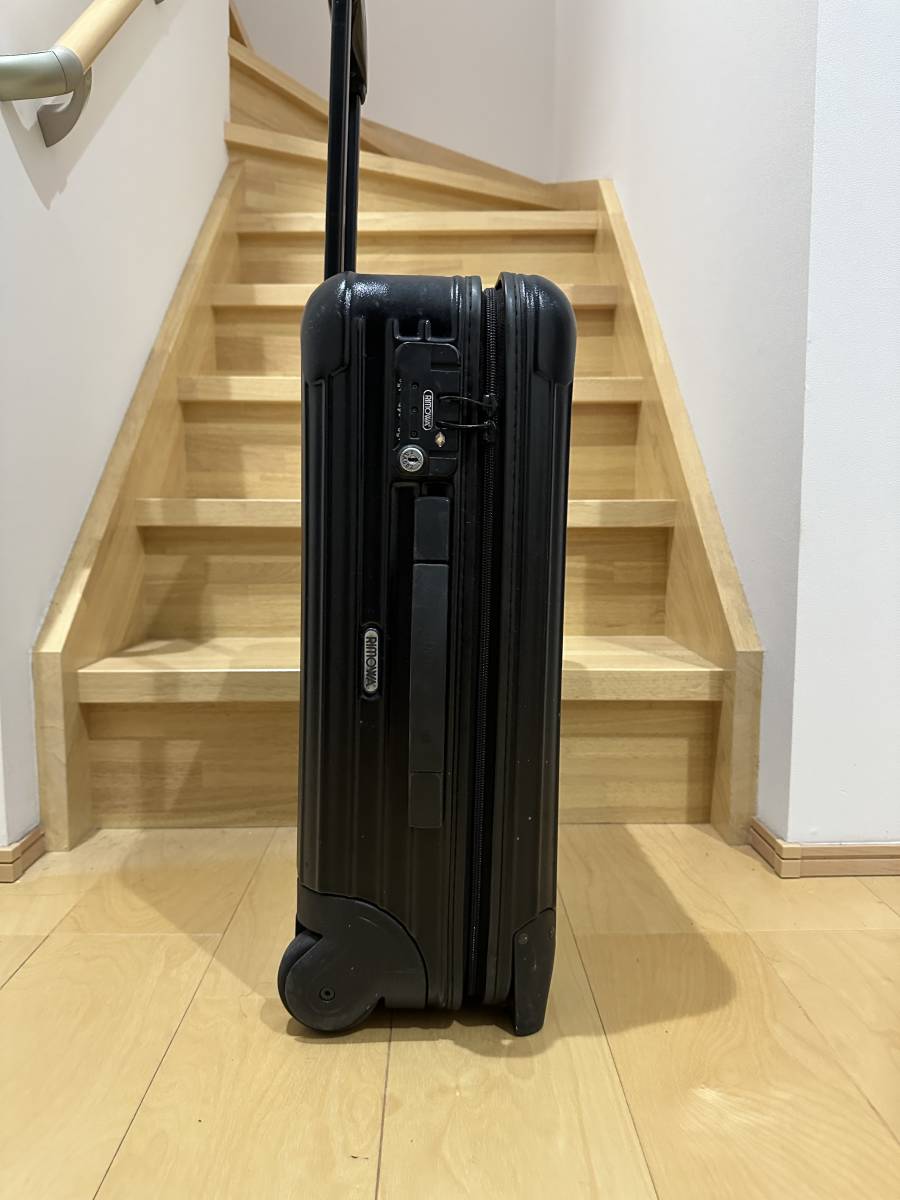 RIMOWA SALSA Rimowa salsa suitcase machine inside bringing in size black 851.52