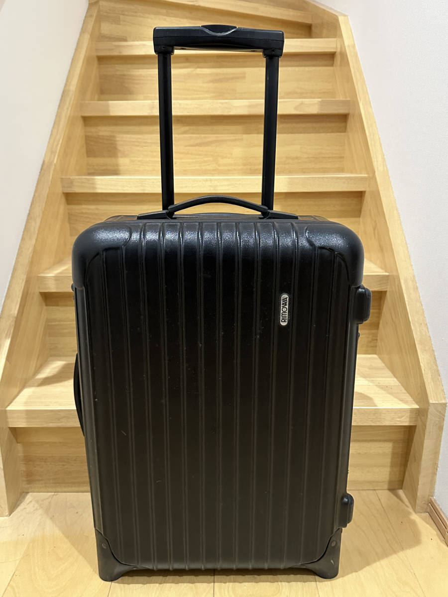 待望☆】 サルサ リモワ SALSA RIMOWA スーツケース 851.52 ブラック