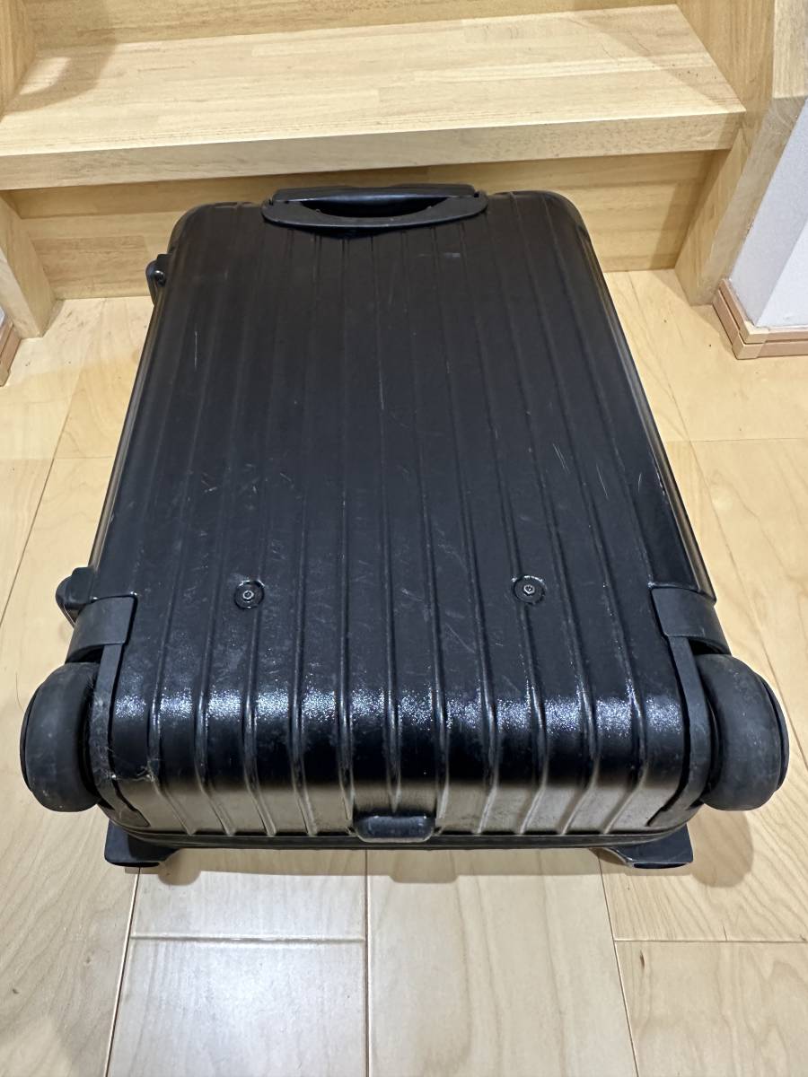 RIMOWA SALSA Rimowa salsa suitcase machine inside bringing in size black 851.52