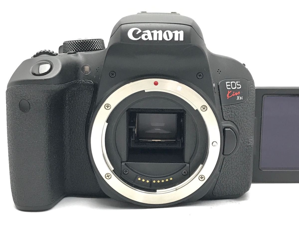 ショット数1,300の極美品 Canon EOS kiss x9i ダブルズームレンズキット♪安心フルセット♪即利用可能♪