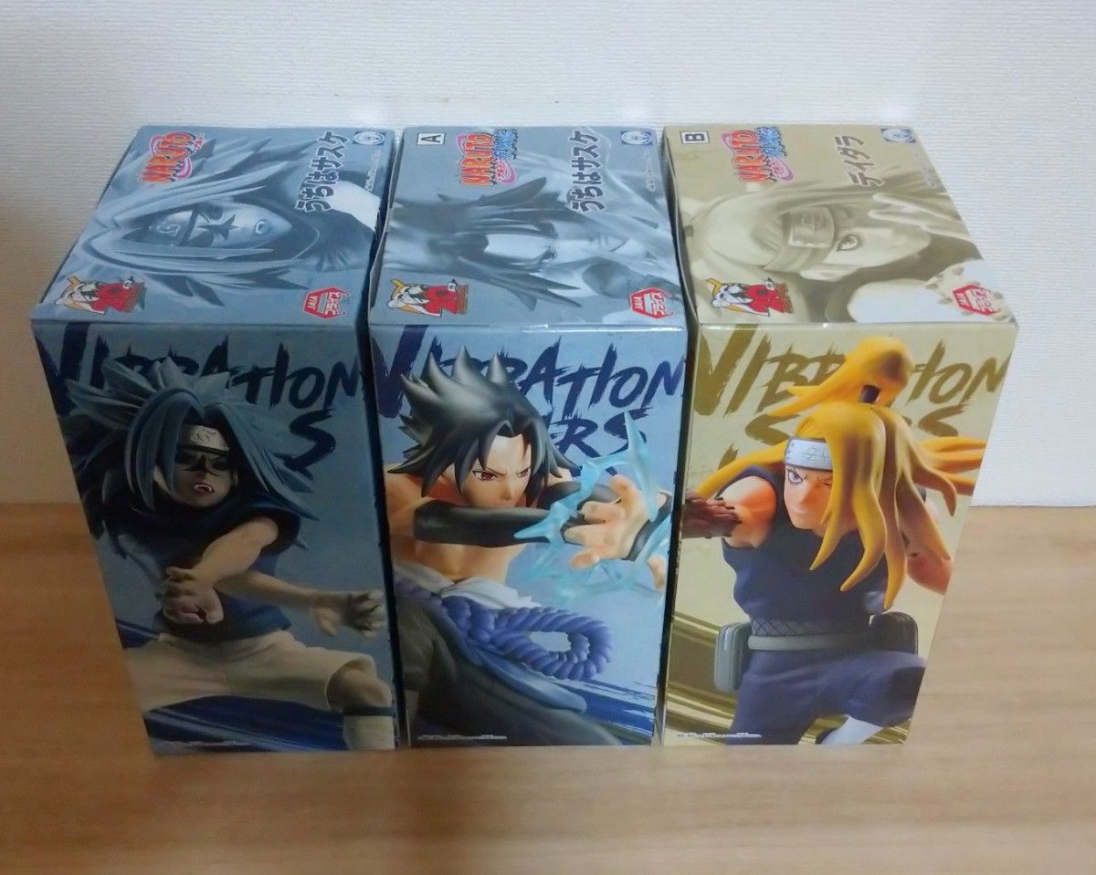 ナルト 3種セット うちはサスケ デイダラ