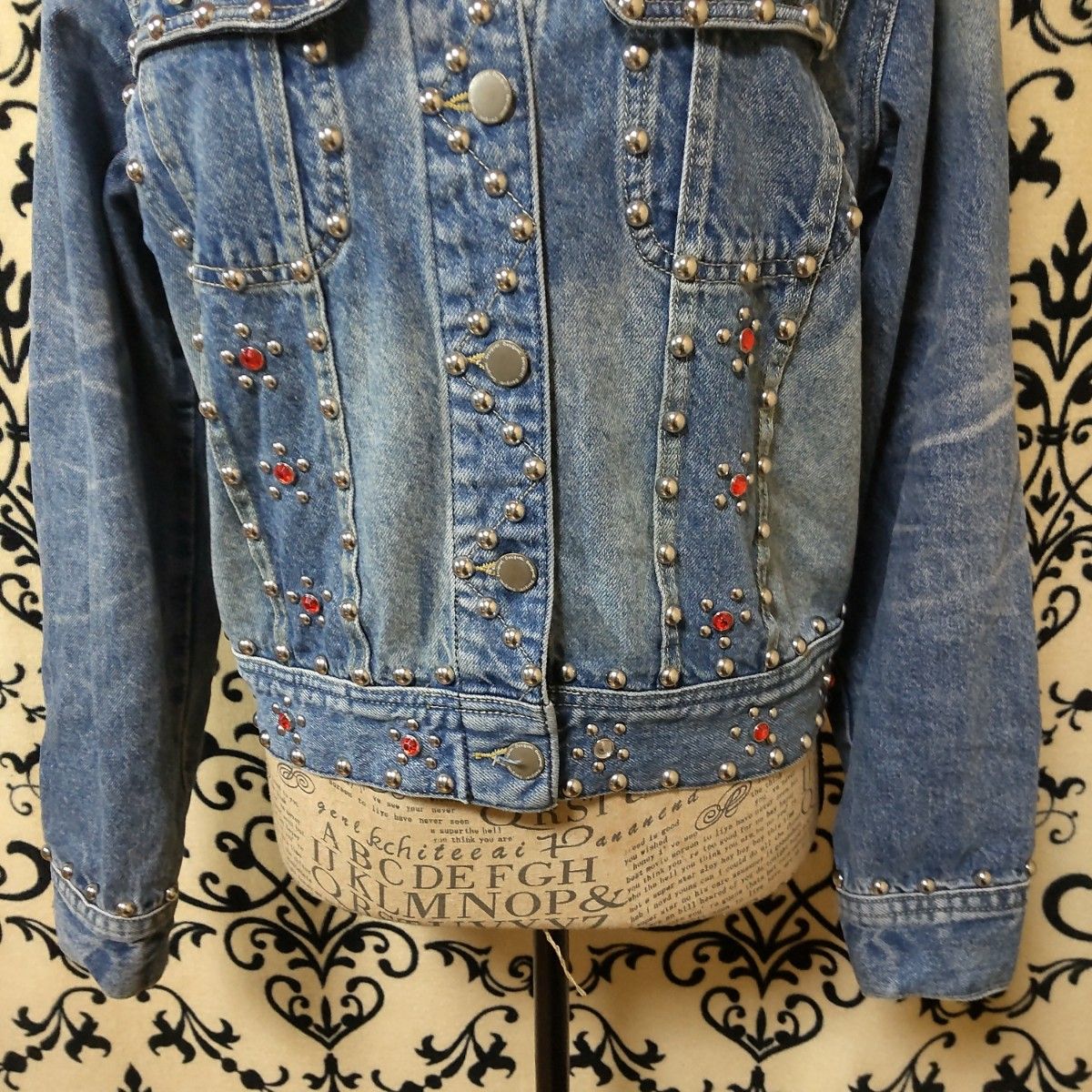 Desigual×JohnsonHartigスタッズデニムジャケット39900円