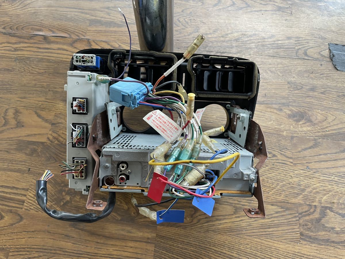 ホンダ シビック EK9 タイプR エアコンパネル、カロッツェリア