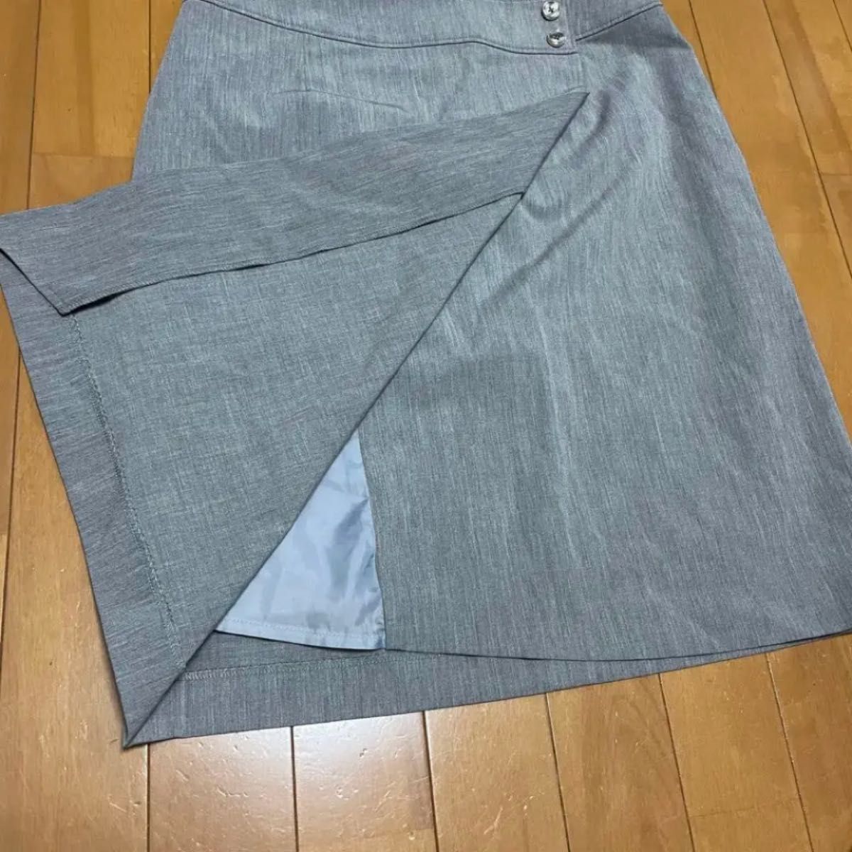 Astoria Fleure アストリアフルール スカート スーツ タイト ボトムス ジャケット グレー オフィス