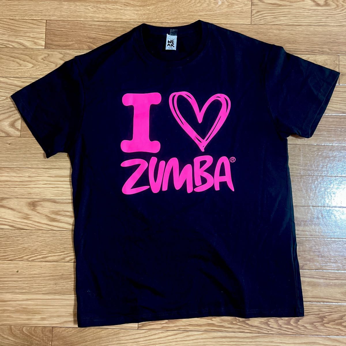 ZUMBA 黒 ピンク 半袖Tシャツ ブラック ズンバ XL/XXL 未使用品