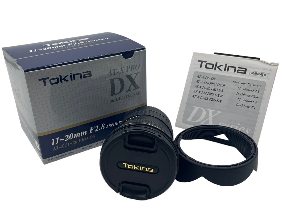 【極美品】Tokina トキナー AT X 116 PRO DX II 11 16mm f 2.8 APS-C用広角ズームレンズ カメラレンズ SD-M Silent Drive-Module GMR_画像1