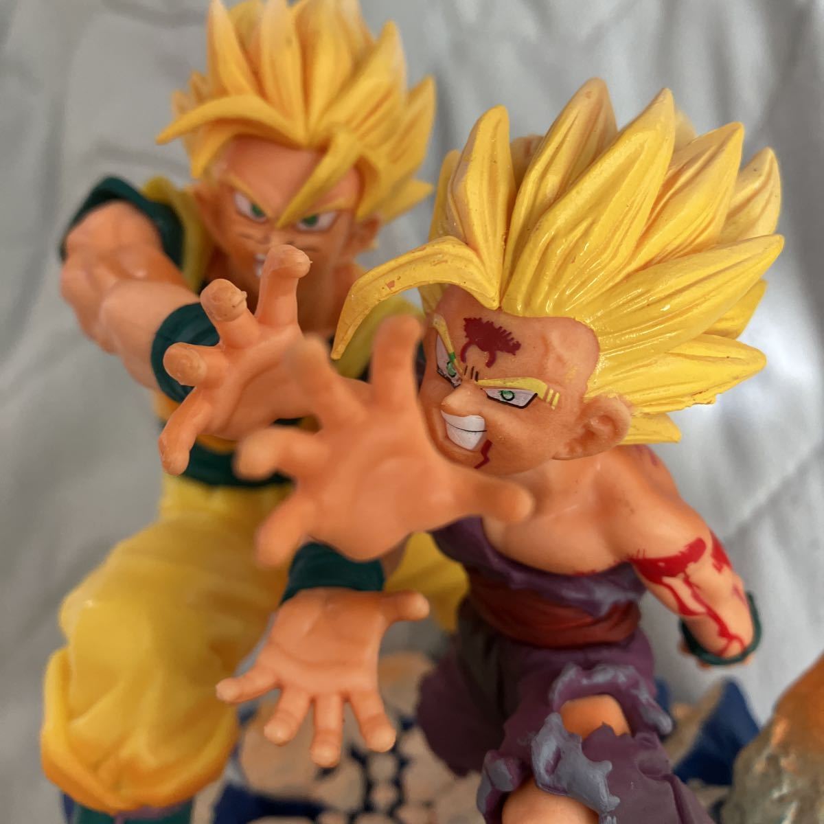 ドラゴンボール 海外 フィギュア 親子かめはめ波 スタチュー ガレージ