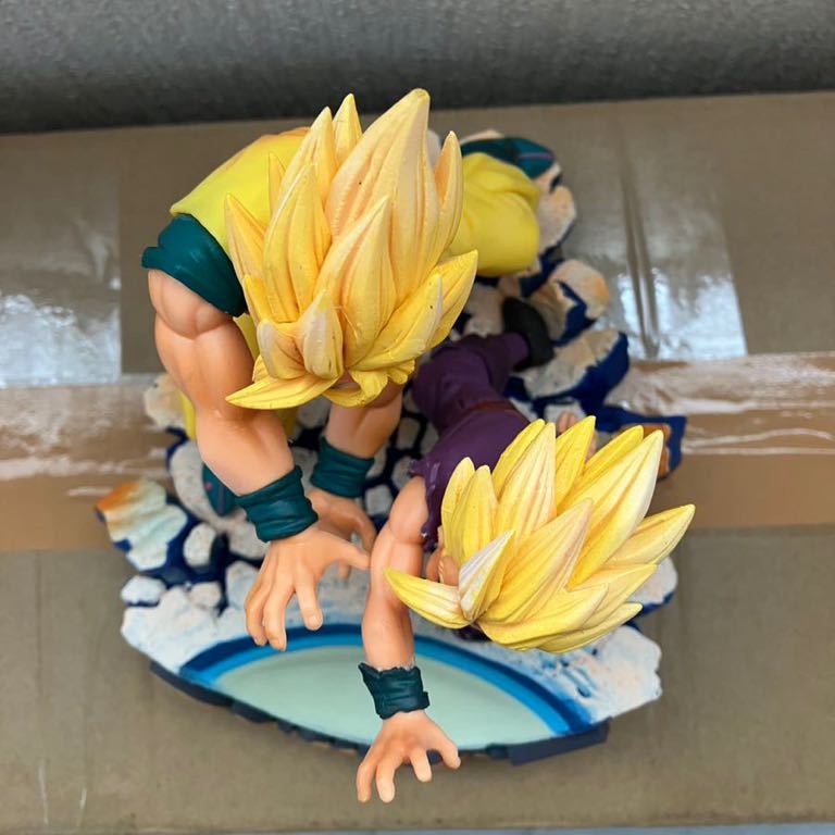 ドラゴンボール 海外 フィギュア 親子かめはめ波 スタチュー ガレージ