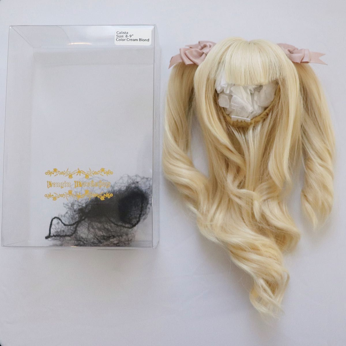 PenginWorkshop様製 8〜9インチ ドールウィッグ DD SD MDD PenginWorkshop様製 8〜9インチ ドールウィッグ DD SD MDD