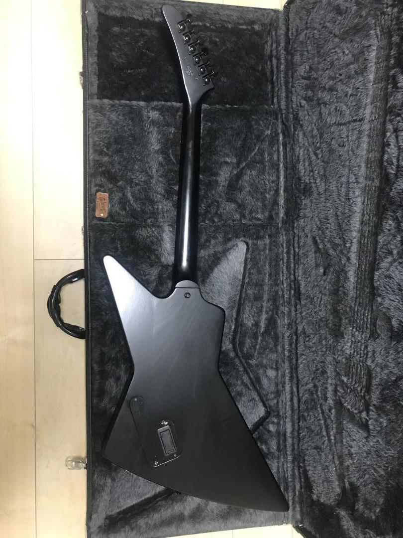 ギブソンUSA エクスプローラー ゴシック2 Gibson Explorer Gothic II EMG ブラック 2006年製_画像2