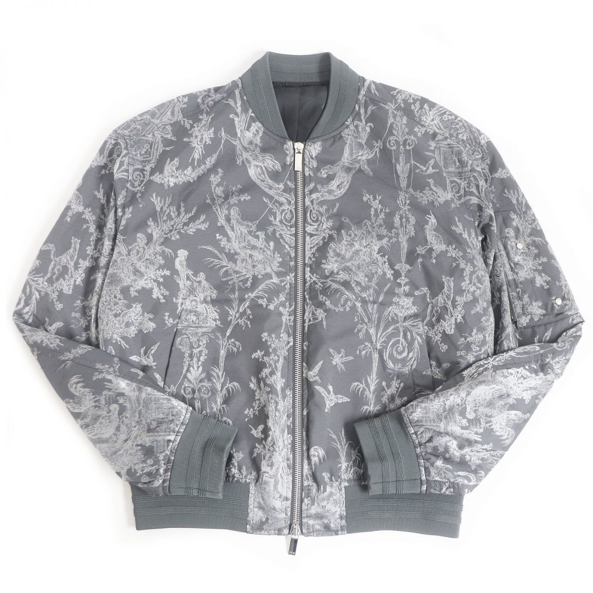 超可爱 サドルポケット トワルドジュイ 943C439A4463 オム DIOR/ディオール 極美品□20SS ボンバージャケット/ブルゾン 正規品 伊製 52 グレー ジャンパー、ブルゾン 超可爱 サドルポケット トワルドジュイ 943C439A4463 オム DIOR/ディオール 極美品□20SS ボンバージャケット/ブルゾン 正規品 伊製 52 グレー ジャンパー、ブルゾン