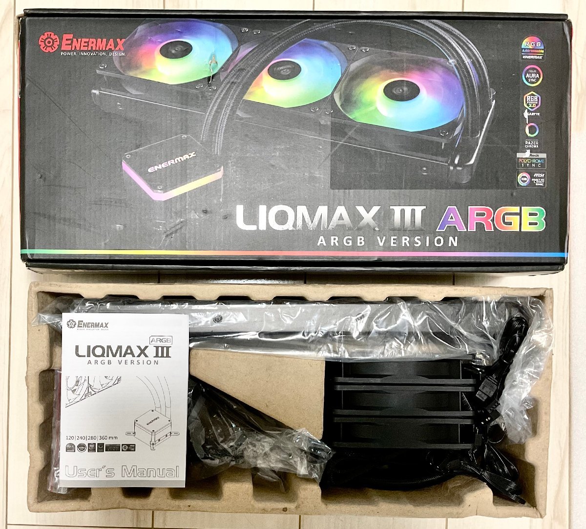 通販 人気】 ENERMAX アドレッサブル型RGB LED水冷CPUクーラー