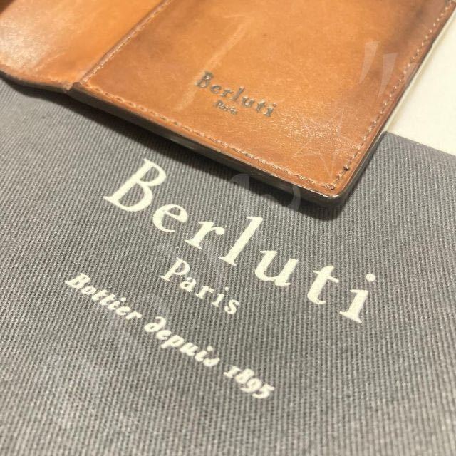 ☆美品☆ ベルルッティ Berluti カリグラフィ 長財布 札入 希少 貴重 高級 紳士 ブランド メンズ Wallet ベスト プライス_画像8