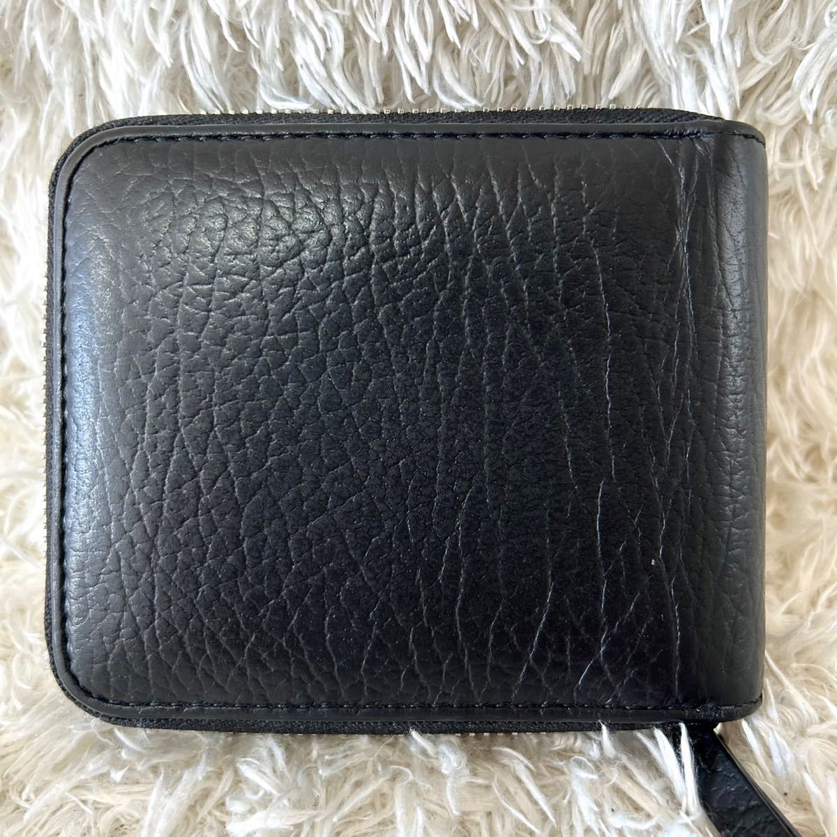 極美品 メゾンマルジェラ MaisonMargiela 折り財布 2つ折り ラウンド
